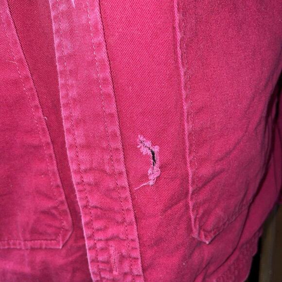 Killler Acid Maroon Button Up Vintage Shirt HTF Men's Size S‎ 100% Cotton - Picture 5 of 7